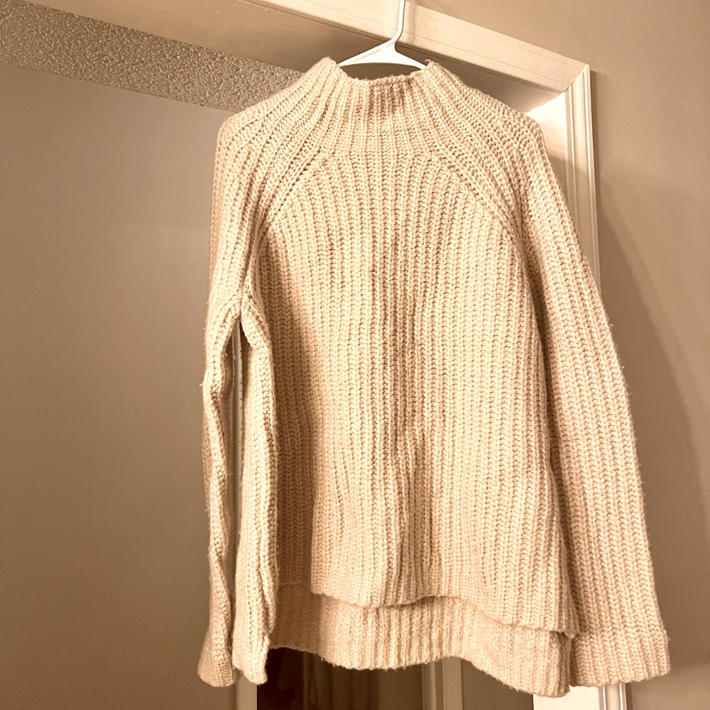 Theory cream knit